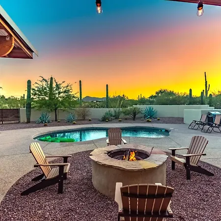 Peaceful Desert Retreat - Stunning Views - Pool Spa, Backyard, Music - Tucson ! Exterior photo